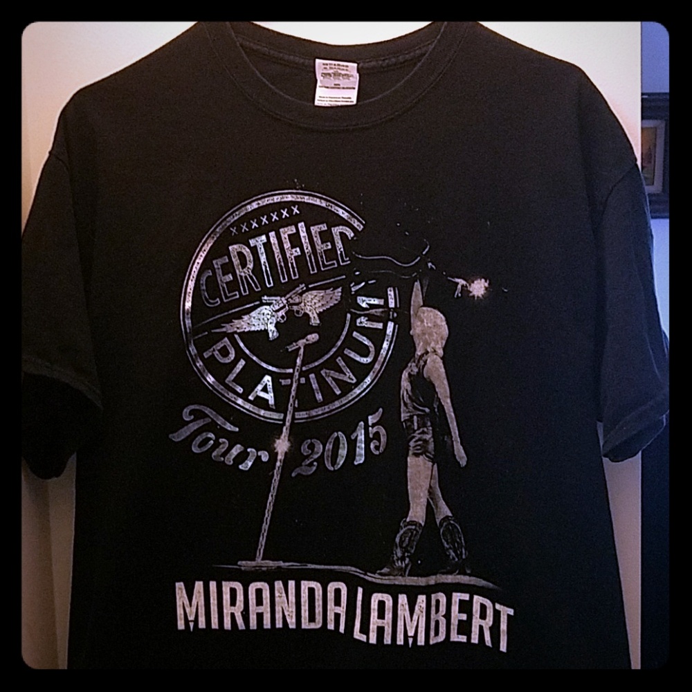 Miranda Lambert '15 Certified Platinum Tour Tee